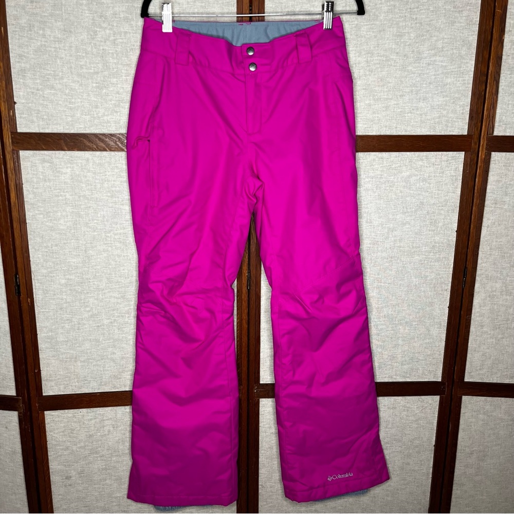 Columbia Hot Pink Fuchsia Women’s Snow Ski Pants New Without Tags - Small